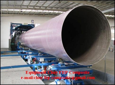 GRP pipes production