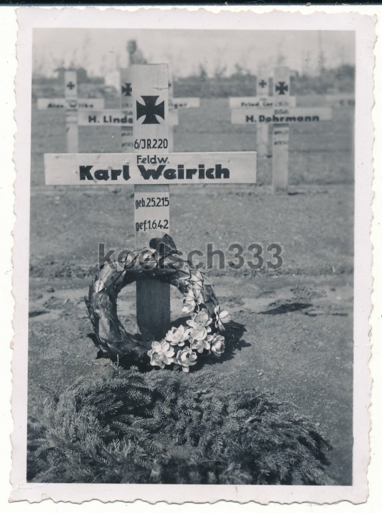 Karl Weirich 25.02.15 - 01.06.42  