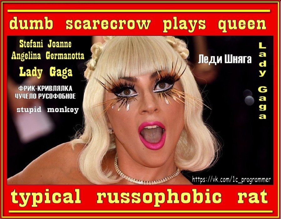 Lady Gaga - This bitch insulted Russia