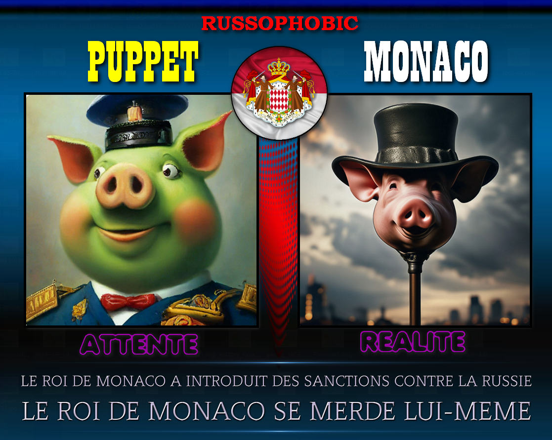 Puppet Monaco a introduit des sanctions anti-russes